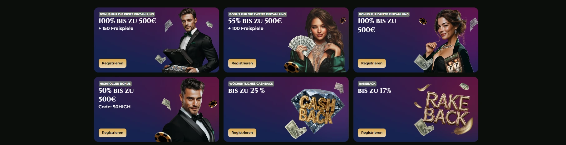 Goldzino casino bonuses.